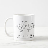 Tasse des Henna-Peptids