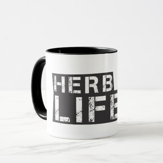 Tasse des Herb Life (Vorderseite Links)