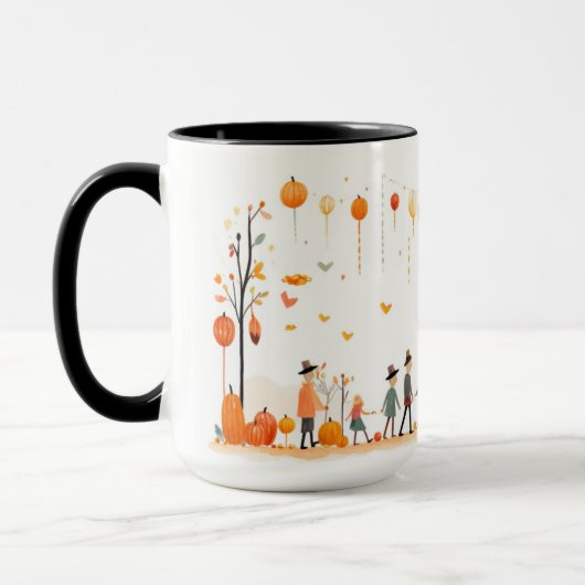 Tasse des Herbstes (Links)