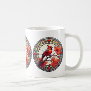 Tasse des Herbstvogelkaffees