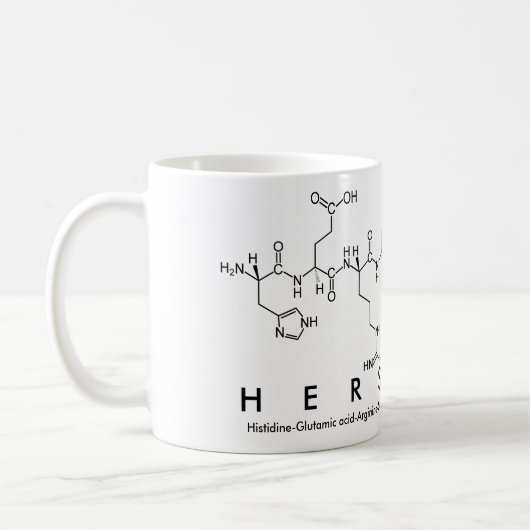 Tasse des Herschel-Peptids (Links)