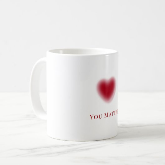 Tasse des Herzens (Vorderseite Links)