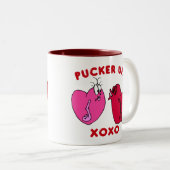 Tasse des Herzens von Valentine (VorderseiteRechts)