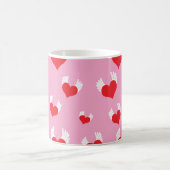 Tasse des Herzkaffees (Mittel)