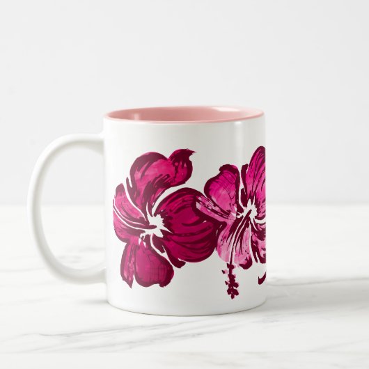 Tasse des Hibiskus (Links)