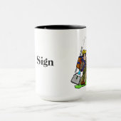 Tasse des Hiking Ham Radio Operators Anpassen! (Zentrum)