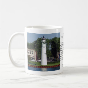 Tasse des hinteren Bereichs der Peach Island