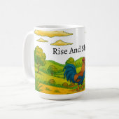 Tasse des Hochzeitskaffees (Vorderseite Links)