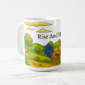 Tasse des Hochzeitskaffees (Vorderseite Links)