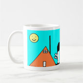 Tasse des Hühnerhauses (Links)