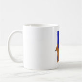 Tasse des Hundealphabet-B (Links)
