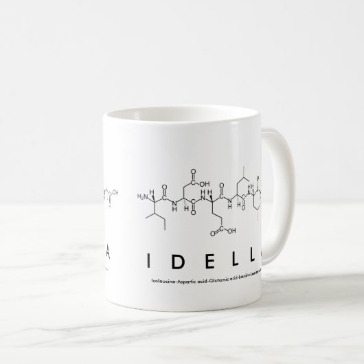 Tasse des Idella-Peptids (VorderseiteRechts)
