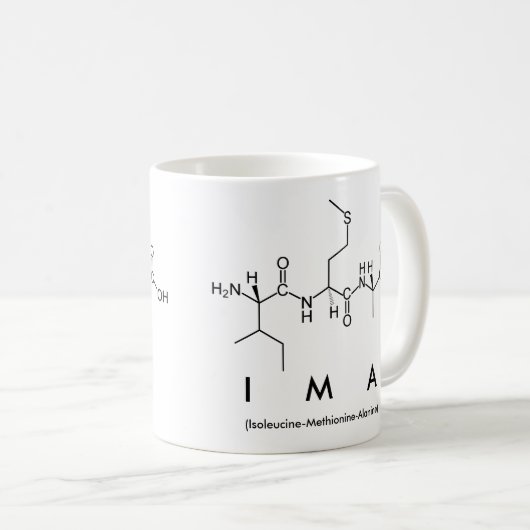 Tasse des Ima-Peptids (VorderseiteRechts)