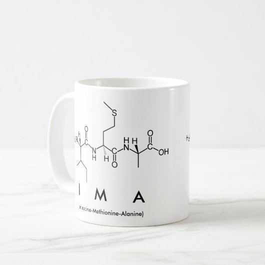 Tasse des Ima-Peptids (Vorderseite Links)
