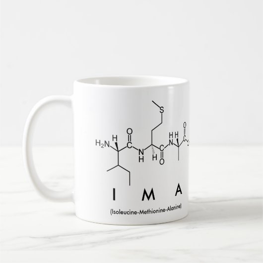 Tasse des Ima-Peptids (Links)