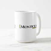 Tasse des iMonticello Logo-Entwurfs-4 (VorderseiteRechts)