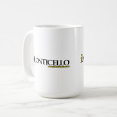 Tasse des iMonticello Logo-Entwurfs-4 (Vorderseite Links)