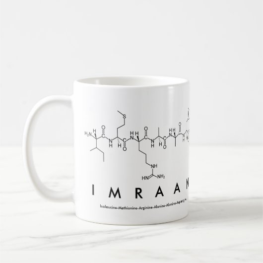 Tasse des Imraan-Peptids (Links)