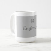 Tasse des Ingenieur-#1 (grau) (Vorderseite Links)