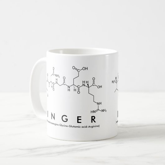 Tasse des Inger-Peptids (Vorderseite Links)