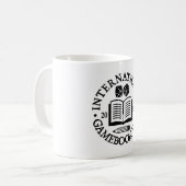 Tasse des Internationalen Gamebook-Tages (Vorderseite Links)