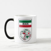Tasse des iranischen Nationalteams (Links)