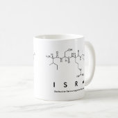 Tasse des Isra-Peptids (VorderseiteRechts)