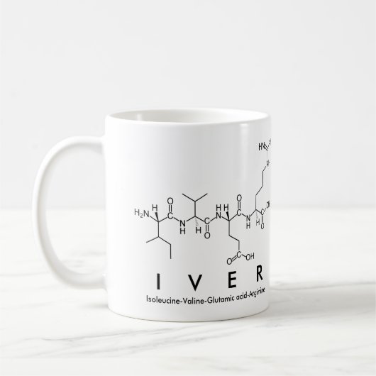 Tasse des Iver-Peptids (Links)
