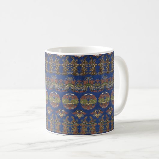 Tasse des japanischen Blauen Drachenmusters (VorderseiteRechts)