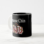 Tasse des japanischen Chin Vaters (Vorderseite Links)