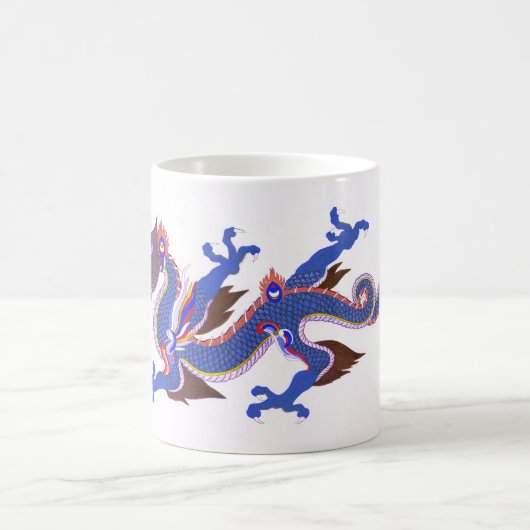 Tasse des japanischen Drachendesigns (Mittel)