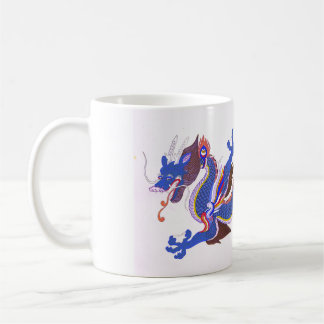 Tasse des japanischen Drachendesigns
