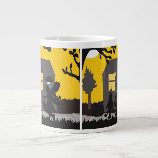 Tasse des Jumbo-Kaffees (Vorderseite)