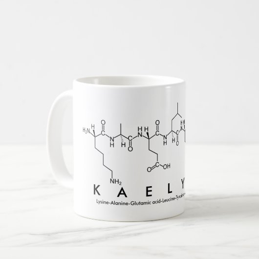 Tasse des Kaelynn-Peptids (Vorderseite Links)