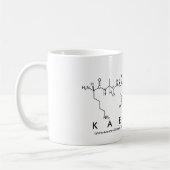 Tasse des Kaelynn-Peptids (Links)