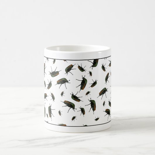 Tasse des Käfer-Kaffees - Fakultative Personalisie (Mittel)