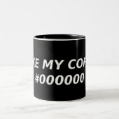 Tasse des Kaffee-#000000 (Mittel)