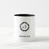 Tasse des Kaffee-e5 (Zentrum)