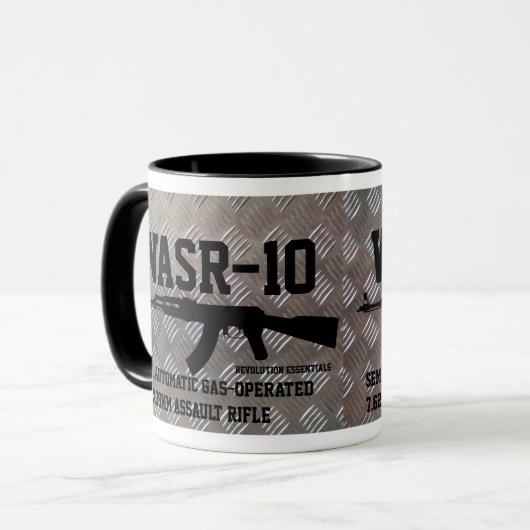 Tasse des Kaffee-WASR-10 (Vorderseite Links)