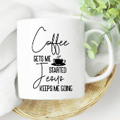 Tasse des Kaffeebaugesetzes