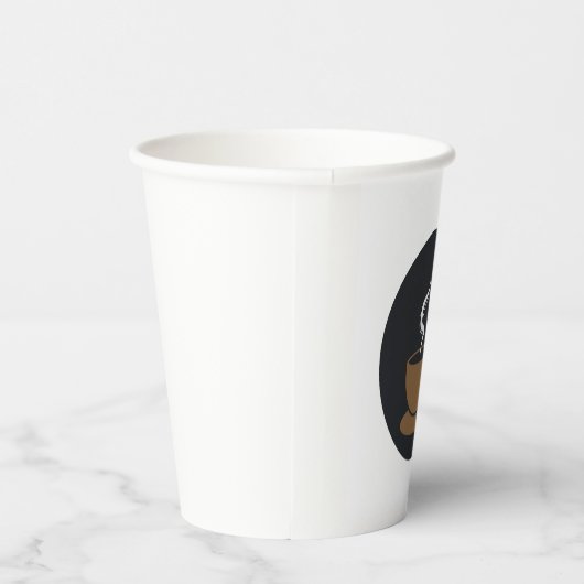 Tasse des Kaffeecups Pappbecher (Rechts)