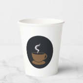 Tasse des Kaffeecups Pappbecher (Vorderseite)
