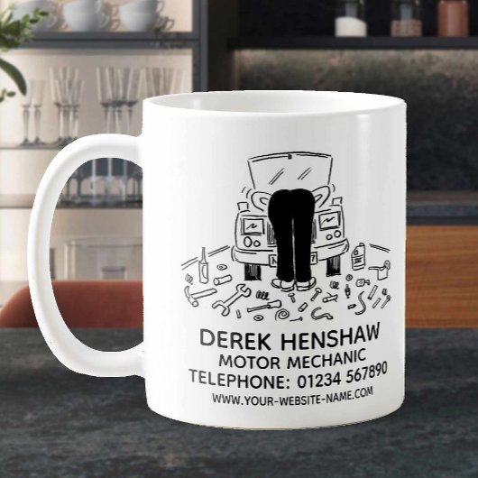 Tasse des Kaffeemaschinenherstellers