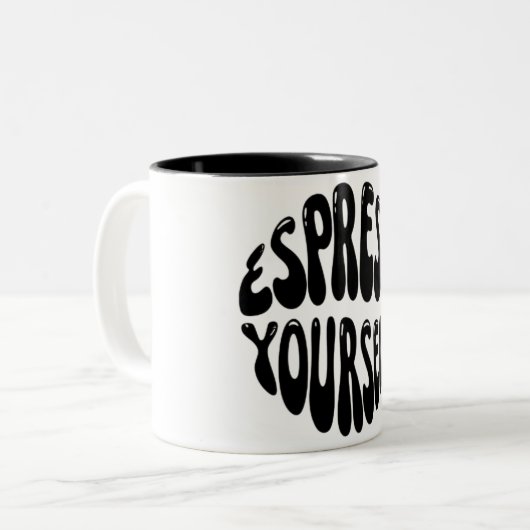 Tasse des Kaffees (Vorderseite Links)