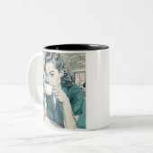 Tasse des Kaffees (Vorderseite Links)