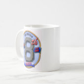 Tasse des Kaffees 8thfleetlogo (Vorderseite Links)