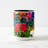 Tasse des Kaffees Blasen der Liebe (Mittel)