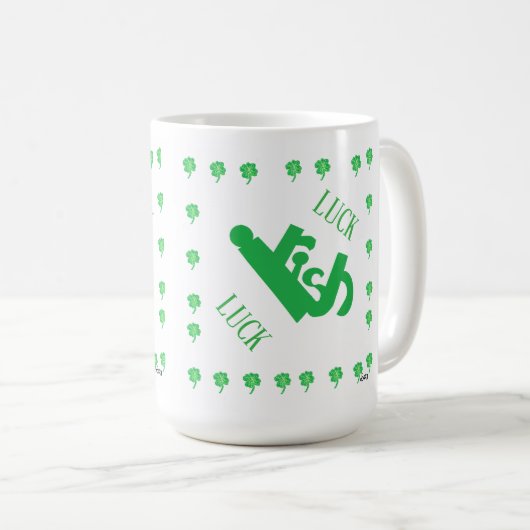 Tasse des Kaffees: Das Glück der Iren (VorderseiteRechts)