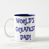 Tasse des Kaffees - "DER GRÖSSTE VATER DER WELT!" (Links)