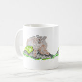 Tasse des Kaffees: Durst (Vorderseite Links)